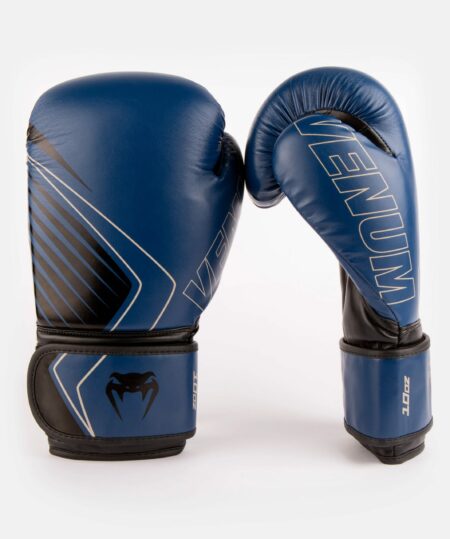VENUM CONTENDER 2.0 BOXING GLOVES - NAVY/SAND