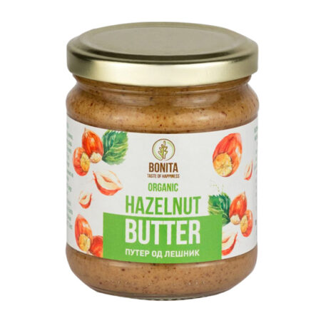 Бонита Органски путер од лешник 200 грама