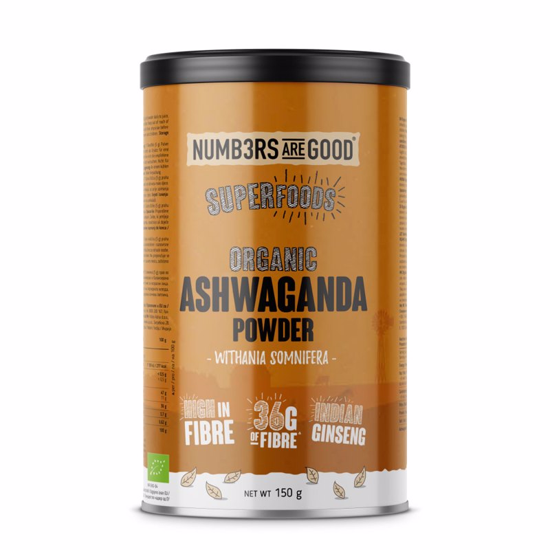 ASHWAGANDHA POWDER ORGANIC 150G