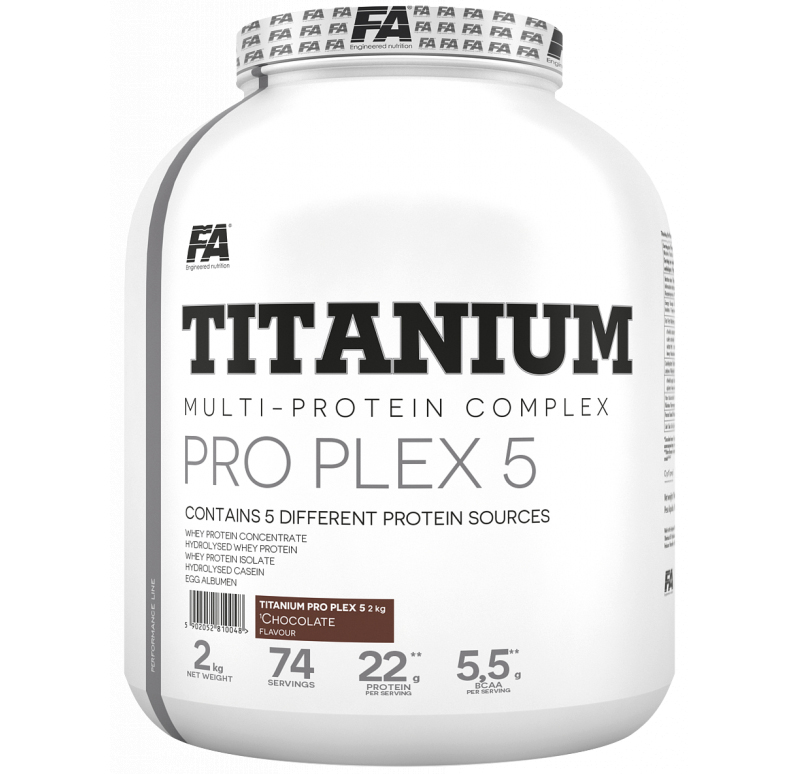 FA TITANIUM PRO PLEX 5 - NET WT. 2KG