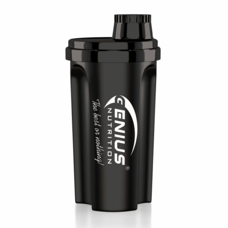 GENIUS NUTRITION® SHAKER - BLACK 700ml