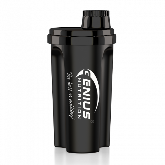 GENIUS NUTRITION® SHAKER - BLACK 700ml