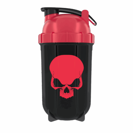 SHAKER WARCRY® 500ML BLACK-RED